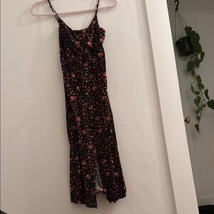 Floral Spaghetti Strap Dress